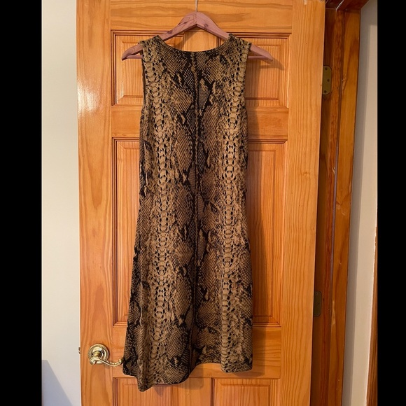Calvin Klein Python Print Dress - Picture 2 of 4